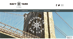 Desktop Screenshot of navyyardfilms.com